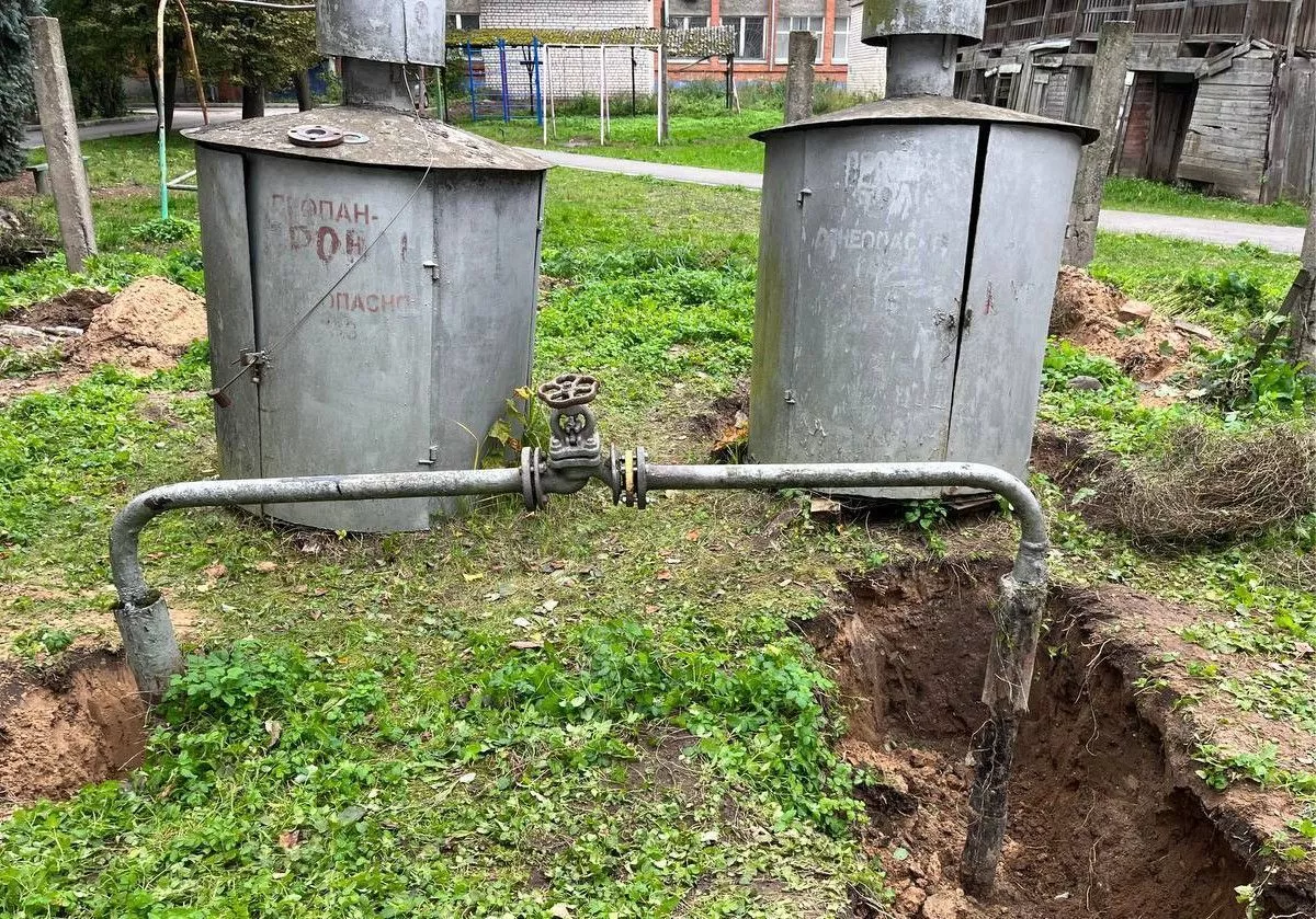 Замена газгольдеров для многоквартирного дома